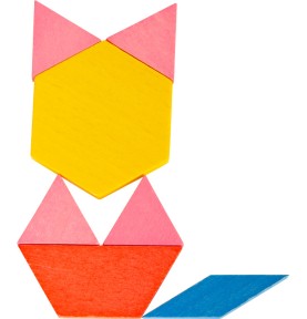 Montessori Big Wooden Tangram