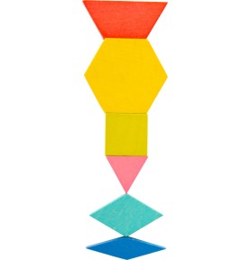 Montessori Big Wooden Tangram