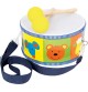 Wooden Toy Drum & Drumsticks - First Musical Percussion