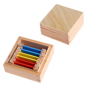 Montessori Colour Box 1 - Primary Colour Tablets - Wooden Educational Toy