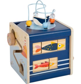 Ocean Wonders Multi-Activity Play Cube - Overview - Montessori Toy