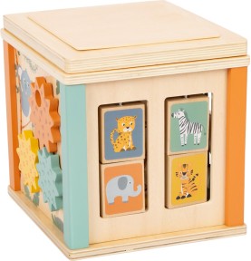 Safari Adventures Multi-Activity Play Cube - In-Use Lifestyle View 6