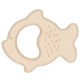 Wooden Fish Teething Ring & Sensory Rattle