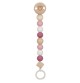 Wooden Heart Baby Dummy Clip & Soother Holder