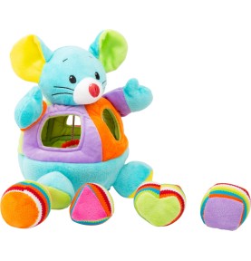 Fabric Mouse Stacking & Nesting Sensory Toy - Montessori Educational Toy