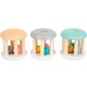 Pastel Wooden Rolling Rattle & Chime Toy