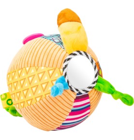 Cat Rattle & Soft Sensory Sound Ball - Close-up on Quality & Finish