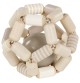 Grey Wooden Ball Baby Rattle & Grasping Toy