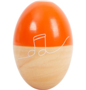 Montessori Wooden Sound Shaker Egg - White Note - In-Use Lifestyle View 12