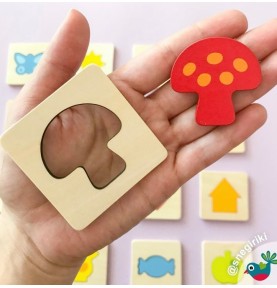 Memory toy individual shapes