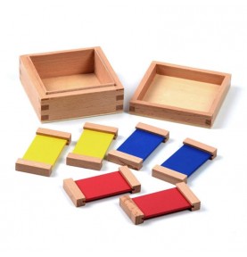 Montessori Colour Box 1 - Primary Colour Tablets - Sensory learning and motor skills details