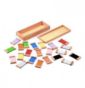 Montessori Colour Box 2 - 11 Colour Pairs - Sensory learning and motor skills details