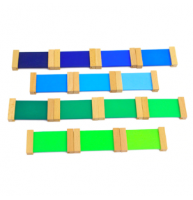 Montessori Colour Tablets Box - 63 Shades Chromatic Set - Product in use view 13