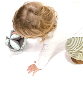 Montessori Grasping Ball with Gentle Inner Chime Bell - Overview - Montessori Toy