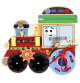 Montessori Locomotive Wooden Busy Board with Latches