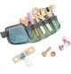 Children's Wooden Tool Belt with Handyman Tools