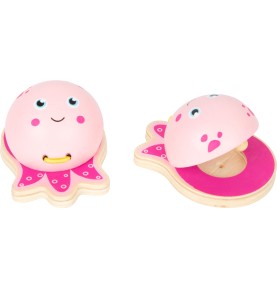 Children's Wooden Sea Animal Castanets - Full Set Overview