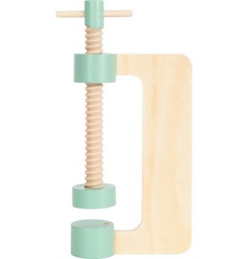 2-in-1 Wooden Tool Box & Mini Workbench - Pastel - In-Use Lifestyle View 6