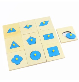Geometry toys - Shape puzzle - Montessori puzzle