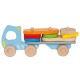 Wooden Dumper Truck with Shape Sorting Blocks