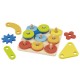 Multi-Game Wooden Stacking Base & Peg Sorter