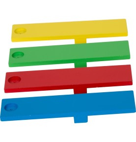 Flying Mice Wooden Catapult Skill & Precision Game - Close-up on Quality & Finish