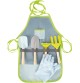 Little Gardener Set: Waterproof Apron, Gloves & Tools