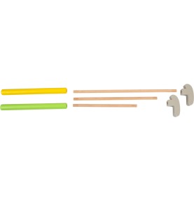 Children's Wooden Mini Golf Putting Set with Clubs & Balls - In-Use Lifestyle View 11
