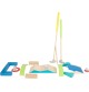 Children's Wooden Mini Golf Putting Set with Clubs & Balls