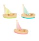 Natural Wooden Sailing Boat Bath & Water Toy