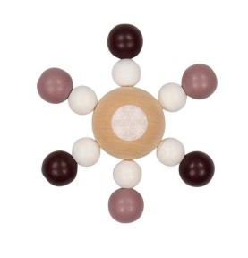 Wooden Spinning Rattle - Limited Edition 2 - Montessori Educational Toy