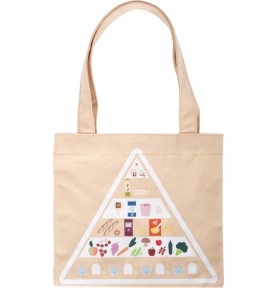 Wooden Market Grocery Bag with Play Food Essentials - In-Use Lifestyle View 13