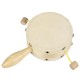 Montessori Wooden Hand Drum Rattle & Tambourine