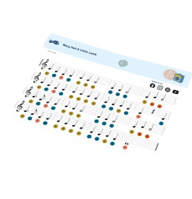 Baby Wooden Xylophone Glockenspiel - Pure White Tone - Close-up on Quality & Finish