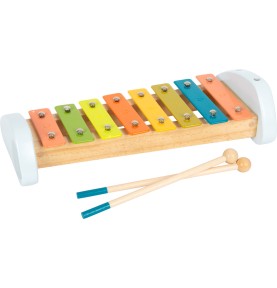 Baby Wooden Xylophone Glockenspiel - Pure White Tone - Elements & Play Details