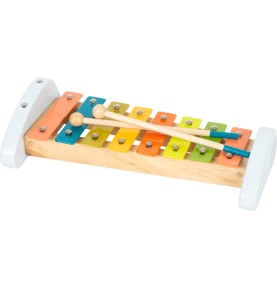 Baby Wooden Xylophone Glockenspiel - Pure White Tone - Montessori Wooden Educational Toy