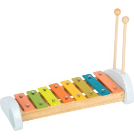 Baby Wooden Xylophone Glockenspiel - Pure White Tone - Overview - Montessori Toy