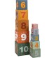 Safari Animals Stacking Wooden Blocks Tower