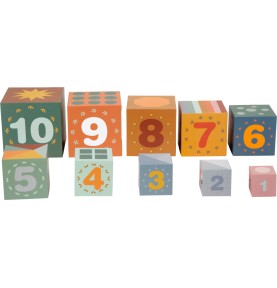 Safari Animals Stacking Wooden Blocks Tower - Close-up on Quality & Finish