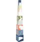 Polar Ice Floe Stacking Wooden Blocks Tower