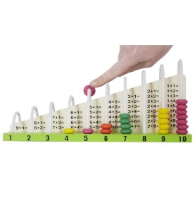 Horizontal abacus - Addition and Subtraction