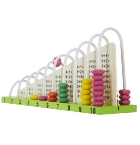Horizontal abacus - Addition and Subtraction