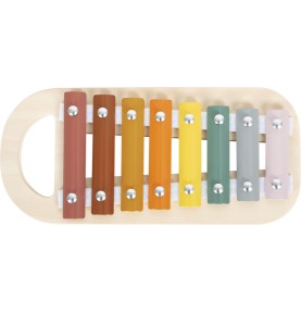 2-in-1 Wooden Hammering Bench & Baby Xylophone - Safari - In-Use Lifestyle View 10