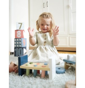 Arctic Ice Floe Wooden Hammer Bench Toy - Educational Toy Overview