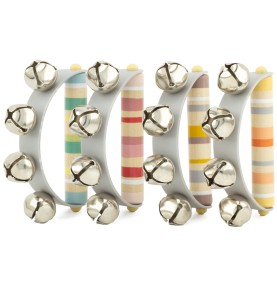 Baby rattle with bells - baby musical instruments