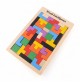 Montessori Wooden Tetris Tangram Brain Teaser