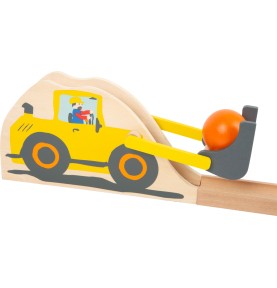 Construction Site Ball Track & Dumper Marble Run - Close-up on Quality & Finish