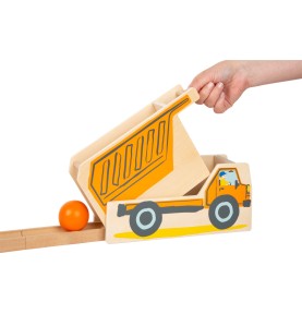 Construction Site Ball Track & Dumper Marble Run - Elements & Play Details