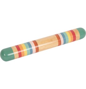 Wooden Rainmaker Sensory Sound Tube - Safari Adventure - Montessori Educational Toy