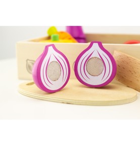 Montessori Wooden Cylinder Rattle with Bell - Overview - Montessori Toy